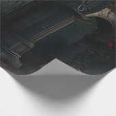 Gothic Cemetery Rose Garden ラッピングペーパー (角)