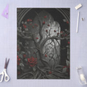 Gothic Cemetery Rose Garden 薄葉紙 (クラフト)