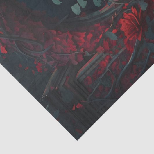 Gothic Cemetery Rose Garden 薄葉紙 (詳細)