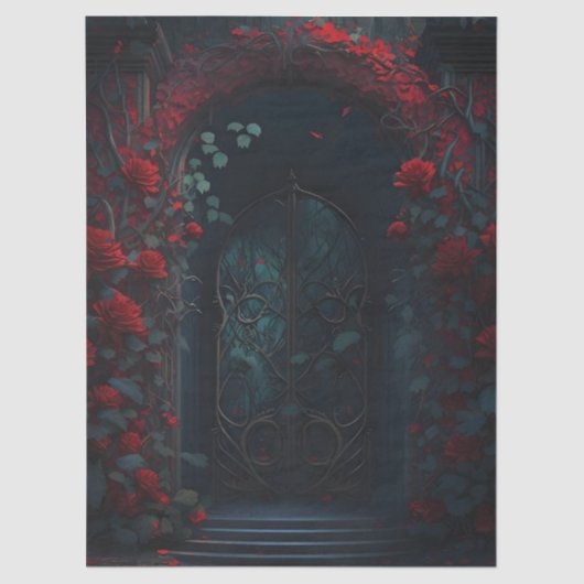 Gothic Cemetery Rose Garden 薄葉紙 (正面)