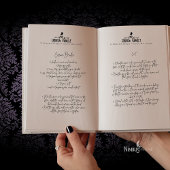 Gothic Chic Family Return Address Stamp セルフインキングスタンプ