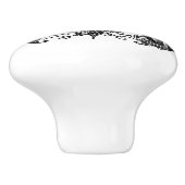 Gothic Chinchilla Anatomy Ceramic Knob セラミックノブ (側面)