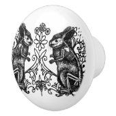 Gothic Chinchilla Anatomy Ceramic Knob セラミックノブ (右)