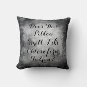 Gothic Chloroform Funny Halloween クッション (正面)