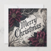 gothic christmas card カード (正面)