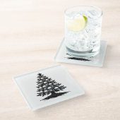 Gothic Christmas Tree II ガラスコースター (アングル)