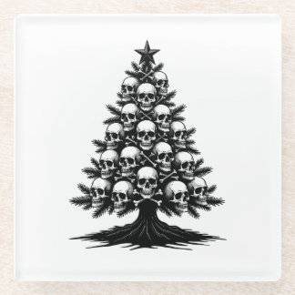 Gothic Christmas Tree II ガラスコースター