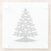 Gothic Christmas Tree II ガラスコースター (裏面)