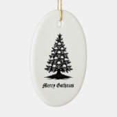 Gothic Christmas Tree II セラミックオーナメント (右)