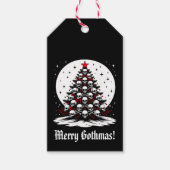 Gothic Chrsitmas Tree I ギフトタグ (正面)