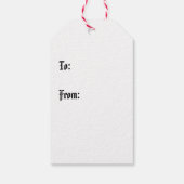 Gothic Chrsitmas Tree I ギフトタグ (裏面)