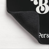 Gothic & Creepy Spooky Babe Personalized Computer マウスパッド (コーナー)