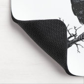 Gothic Crow Humor F-Caw-F Funny Essential マウスパッド (コーナー)