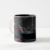 Gothic Dark Fantasy Crown Mug ツートーンマグカップ (正面左)
