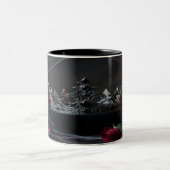 Gothic Dark Fantasy Crown Mug ツートーンマグカップ (中央)