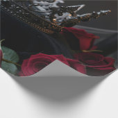 Gothic Dark Fantasy Crown Wrapping Paper ラッピングペーパー (角)