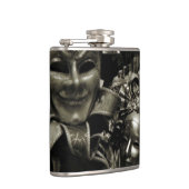 Gothic Dark Masquerade Masks Black フラスク (右)