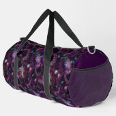 Gothic Dark Pink Tentacle With Flowers ダッフルバッグ (右コーナー)