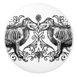 Gothic Dog Ceramic Knob セラミックノブ