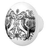 Gothic Dog Ceramic Knob セラミックノブ (右)