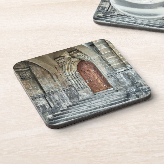 Gothic Door Hard plastic coaster コースター (左側)