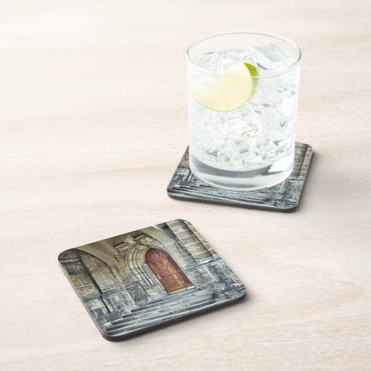 Gothic Door Hard plastic coaster コースター (右側)