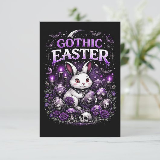 Gothic Easter サンキューカード (スタンド正面)
