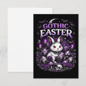 Gothic Easter サンキューカード (正面/裏面)