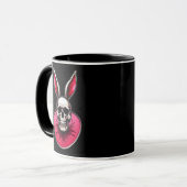 Gothic Easter Bunny – Skull Art - caneca マグカップ (正面左)