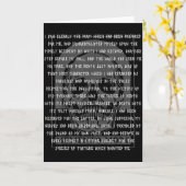 Gothic Edgar Allan E Memento Mori Skull Halloween カード (黄色い花)