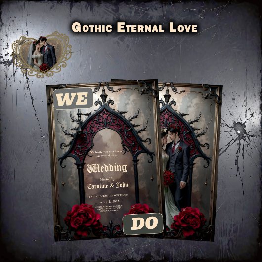Gothic Eternal Love  招待状