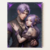 Gothic Fantasy Anime Couple プランナー手帳 (裏面)