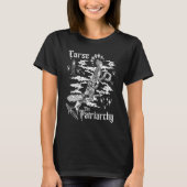 Gothic Feminist Curse Witch The Patriarchy Women E Tシャツ (正面)