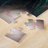 Gothic Floral Forest Queen - Dark Nature Goddess ジグソーパズル (側面)