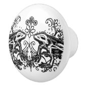 Gothic Frog Ceramic Knob セラミックノブ (右)