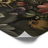 Gothic Ghost On Swing Art Print, Dark Academia ポスター (角)