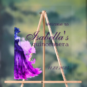 Gothic Glam Quince  purple アクリルサイン (ニュートラル)