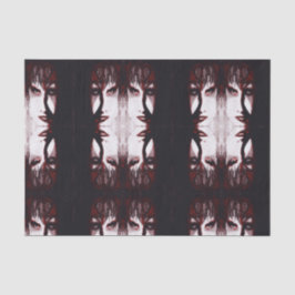 Gothic God Post Punk Goth Music Man Portrait Art 薄葉紙