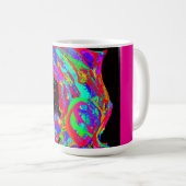 Gothic Goddess with Horned Headdress Mug コーヒーマグカップ (正面右)