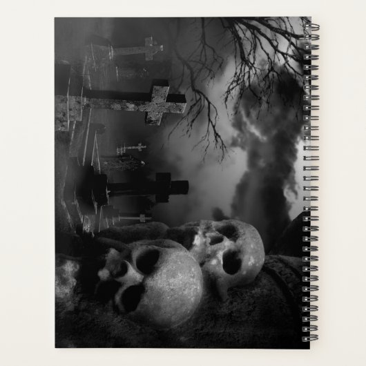 Gothic Graveyard Planner プランナー手帳 (裏面)