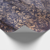 Gothic Grunge Indigo  ラッピングペーパー (角)