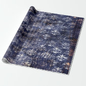 Gothic Grunge Indigo  ラッピングペーパー (アンロールド)