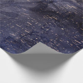 Gothic Grunge Indigo  ラッピングペーパー (角)