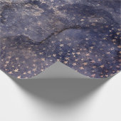 Gothic Grunge Indigo  ラッピングペーパー (角)