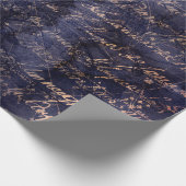 Gothic Grunge Indigo  ラッピングペーパー (角)