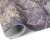 Gothic Grunge Indigo  ラッピングペーパー (ロールコーナー)