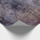 Gothic Grunge Indigo  ラッピングペーパー (角)