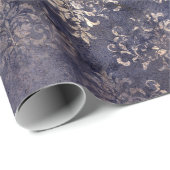 Gothic Grunge Indigo  ラッピングペーパー (ロールコーナー)