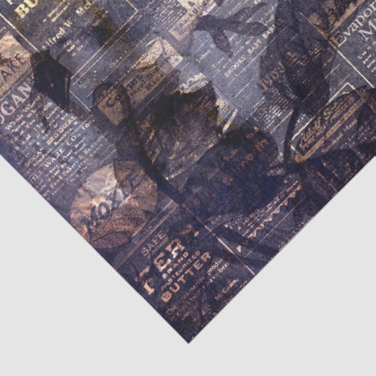 Gothic Grunge Indigo  薄葉紙 (詳細)