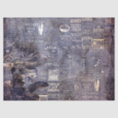 Gothic Grunge Indigo  薄葉紙 (正面)